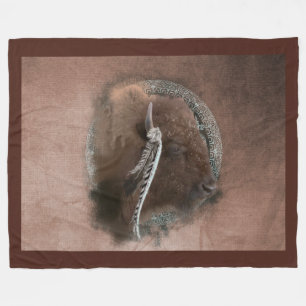 Bison II - Fleece Blanket