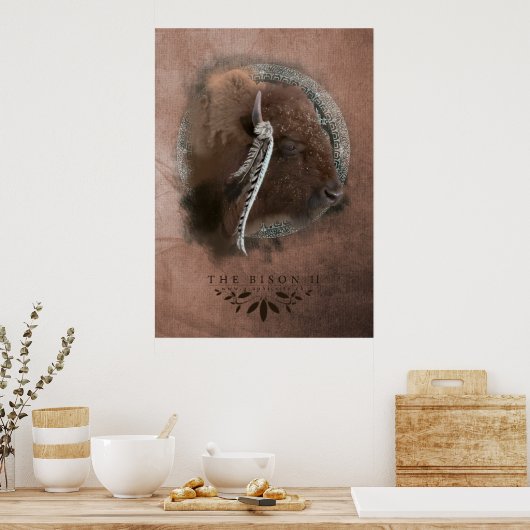 Bison II - Poster (Küche)