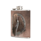 Bison II - Wrapped Flask Flachmann (Links)