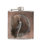 Bison II - Wrapped Flask Flachmann (Vorderseite)