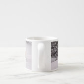 Bison im Winter Espressotasse (Rückseite)