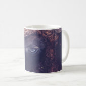 BISON IM WINTER KAFFEETASSE (VorderseiteRechts)