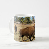 Bison in Colorado Kaffeetasse (Vorderseite Links)