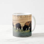 Bison in Colorado Kaffeetasse (VorderseiteRechts)