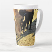 Bison in Colorado Milchtasse (Rechte Ecke)