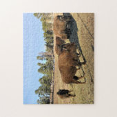 Bison in Colorado Puzzle (Vertikal)