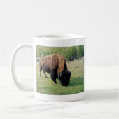 Bison in Yellowstone Kaffeetasse (Links)