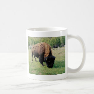 Bison in Yellowstone Kaffeetasse