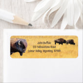 Bison in Yellowstone Rücksendeadresse (Insitu)