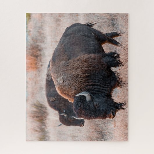 Bison Jigsaw Puzzle (Vertikal)
