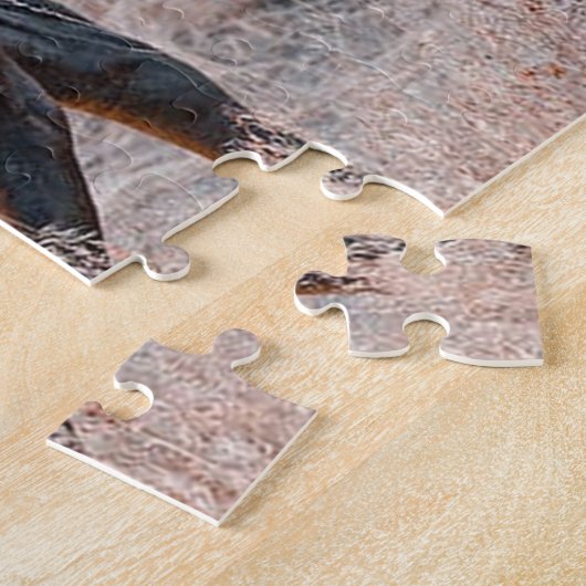 Bison Jigsaw Puzzle (Seite)