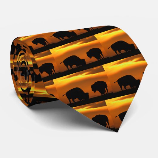 Bison Krawatte (Gerollt)