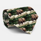 Bison Krawatte (Gerollt)