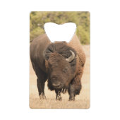 Bison Kreditkarten Flaschenöffner (Rückseite)