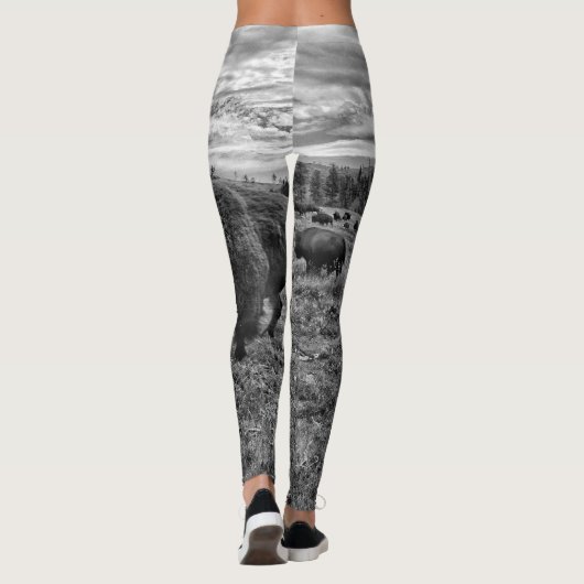 Bison-Leggings Leggings (Rückseite)