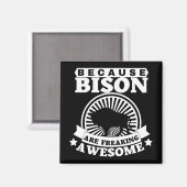 BISON MAGNET (Vorderseite/Rückseite)