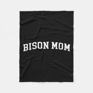 Bison Mama Fleecedecke