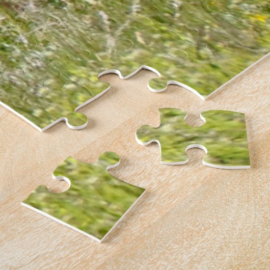 Bison Mama und Baby Design Puzzle (Seite)