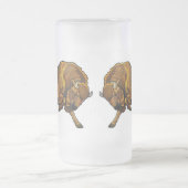 Bison Mattglas Bierglas (Mittel)