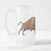 Bison Mattglas Bierglas (Links)