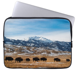 Bison-Migration Laptopschutzhülle