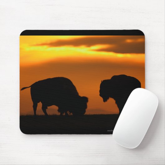 Bison Mousepad (Mit Mouse)