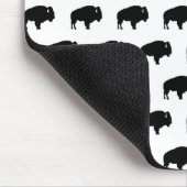 Bison-Muster Mousepad (Ecke)