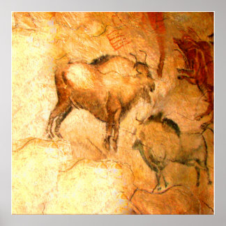 Bison of Altamira Poster