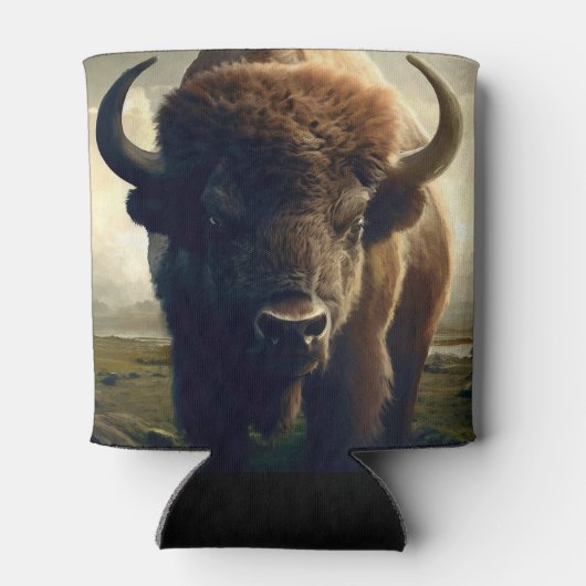Bison Painting Dosenkühler (Rückseite)