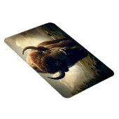 Bison Painting Magnet (Rechte Seite)