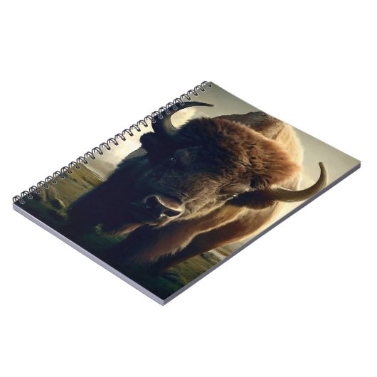 Bison Painting Notizblock (Linke Seite)