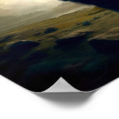 Bison Painting Poster (Ecke)