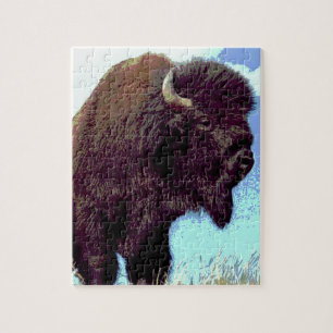 Bison Pop Art Puzzle