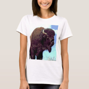 Bison Pop Art T-Shirt