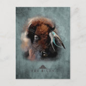 Bison - Postkarte (Vorderseite)