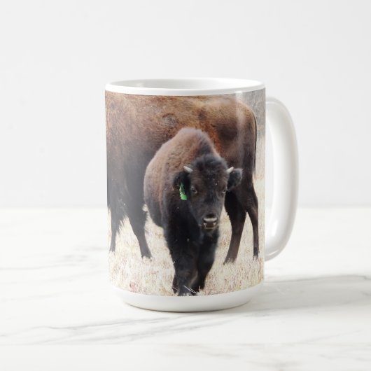 Bison Prairie Coffee Tasse (VorderseiteRechts)