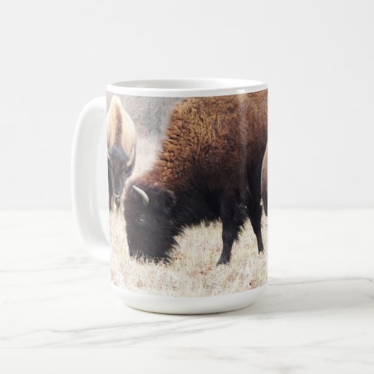 Bison Prairie Coffee Tasse (Vorderseite Links)