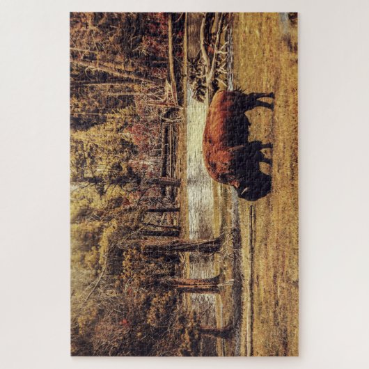 Bison Puzzle (Vertikal)
