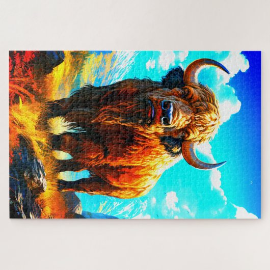 Bison Puzzle (Horizontal)