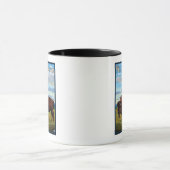 Bison Scene - West Yellowstone, Montana Tasse (Zentrum)