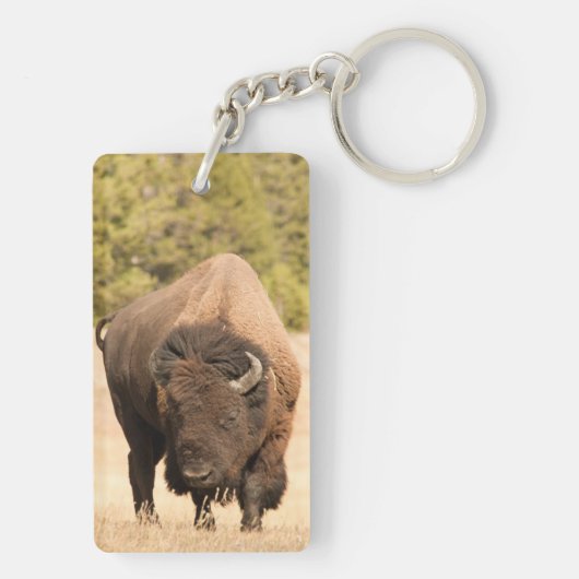 Bison Schlüsselanhänger (Rückseite)
