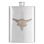 Bison Skull Flachmann (Vorderseite)