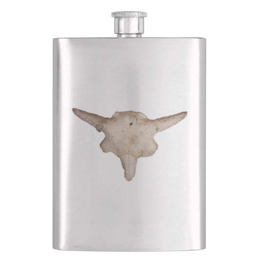 Bison Skull Flachmann (Vorderseite)