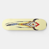 BISON SKULL SKATEBOARD (Horizontal)