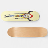 BISON SKULL SKATEBOARD (Horizontal)