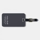 Bison-Szene - Deltakreuzung, Alaska Gepäckanhänger (Rückseite horizontal)