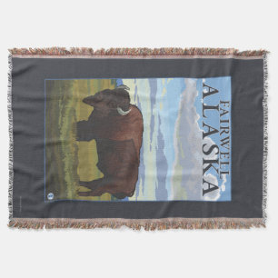 Bison-Szene - Fairwell, Alaska Decke