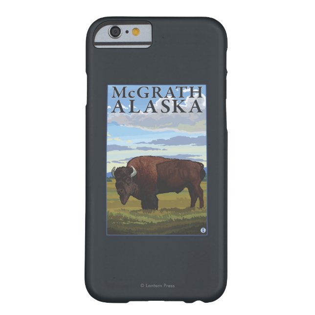 Bison-Szene - McGrath, Alaska Case-Mate iPhone Hülle (Rückseite)