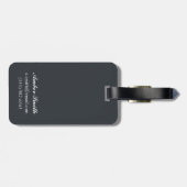 Bison-Szene - McGrath, Alaska Gepäckanhänger (Rückseite horizontal)