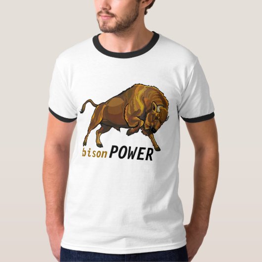 Bison T-Shirt (Vorderseite)